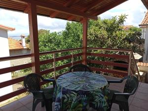 Balkón alebo terasa v ubytovaní Apartments Kornati