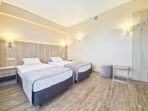 Cama ou camas em um quarto em SPA-Hotel SINDICA