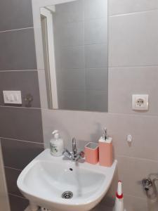 Koupelna v ubytování Studio apartman Miko