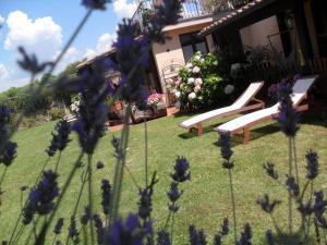 Vonkajšia záhrada v ubytovaní Agriturismo San Giacomo