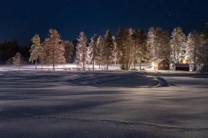 Grindstugan på Fyrås Gård talvel