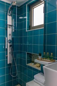 Kylpyhuone majoituspaikassa Blue Horizon