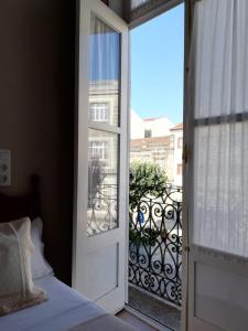 Balkon lub taras w obiekcie Pension La Corredera