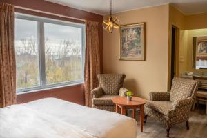 Postel nebo postele na pokoji v ubytování Hôtel Motel La Vigie + 37 fotografií