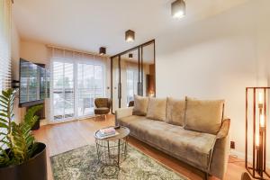 Posedenie v ubytovaní Apartament Deluxe BLACK ORCHID Baltic Concept Dźwirzyno