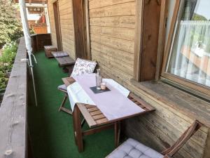 Balkón nebo terasa v ubytování Apartment Haus Grazia by Interhome