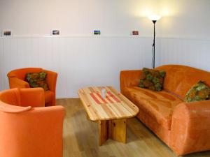 Χώρος καθιστικού στο Holiday Home Osterkamp by Interhome