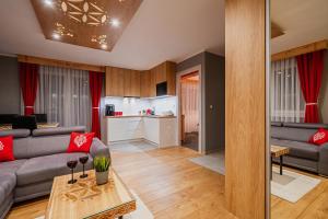 Kuchyňa alebo kuchynka v ubytovaní Apartament Podwika