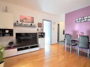 Televízia a/alebo spoločenská miestnosť v ubytovaní Apartment Pinezic by Interhome