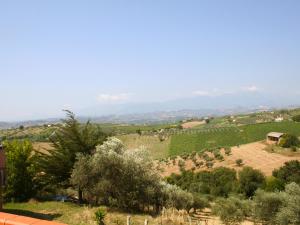 a view of a hill with trees and a house at Holiday Home Breda by Interhome in Citta' Sant'Angelo