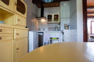 Kjøkken eller kjøkkenkrok på Domek w Borach Tucholskich