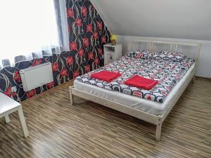 Posteľ alebo postele v izbe v ubytovaní Holiday Home Zakątek Ventus II by Interhome