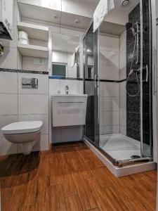 Koupelna v ubytování Apartament Wisła Centrum + 6 fotografií