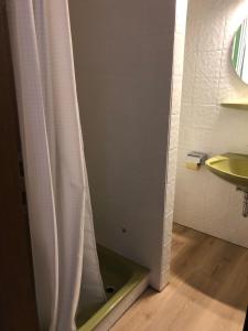 Ένα μπάνιο στο Ferienhaus Gerti Werfenweng
