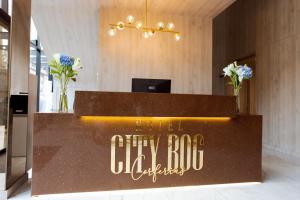 Vstupní hala nebo recepce v ubytování Hotel City Bog Corferias