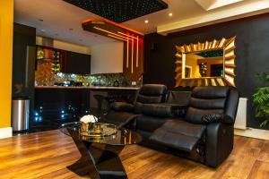 Posezení v ubytování Optimal Apartments