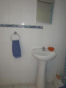 Ванна кімната в Cabañas Ciprés