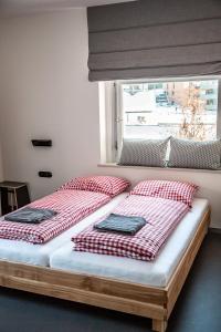 Voodi või voodid majutusasutuse St Josefsheim Hostel toas