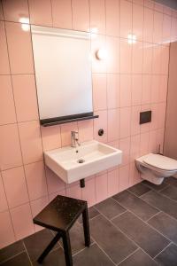 Vannituba majutusasutuses St Josefsheim Hostel