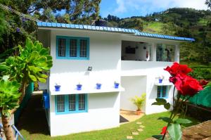 Bygningen som bed-and-breakfastet ligger i