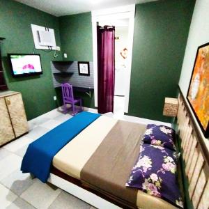TV a/nebo společenská místnost v ubytování Casal.20 Studios Flats