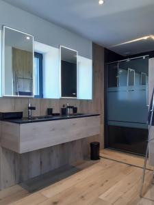 Bagno di Logement 80 m2 avec terrasses entre les deux abers