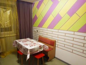 Χώρος καθιστικού στο Уютная 2 комн. квартира на Красном Камне