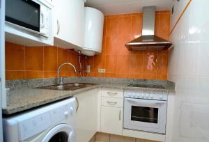 Kuchyň nebo kuchyňský kout v ubytování Nautic 3-2