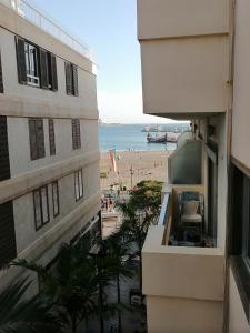 海景或在旅馆看到的海景