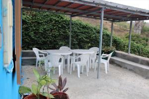 Patio nebo venkovní prostory v ubytování Casa Pé di Polon holiday home