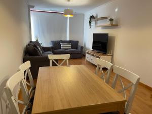 A television and/or entertainment centre at OKTHEWAY Castelao Street