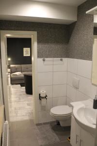 Ванная комната в Ferienwohnung Kleine Auszeit in Coesfeld
