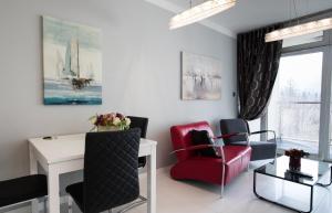 Posezení v ubytování Apartament Szyndzielnia