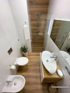 Kúpeľňa v ubytovaní Apartament Nad Potokiem + 14 fotografií