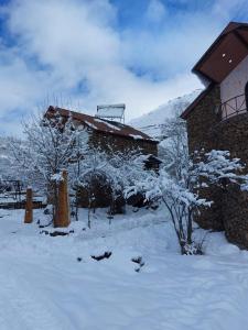 Orbategh Hotel Resort during the winter