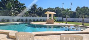 The swimming pool at or close to Hotel Quinta Izamal