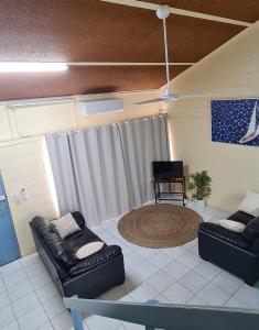 Zona de estar de Emthree Seaside Apartments