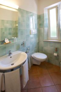 A bathroom at Hotel Vila Bahia