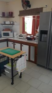Kuchyň nebo kuchyňský kout v ubytování Villa Les Lauriers Roses