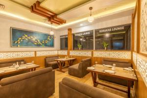 Istumisnurk majutusasutuses Gorakha Hotel