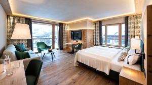 Voodi või voodid majutusasutuse Natur Resort RISSBACHER toas