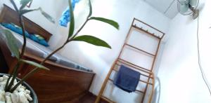 Postel nebo postele na pokoji v ubytování Sanithu Homestay and villa Galle