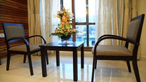 Posezení v ubytování HOTEL HEIGA vns
