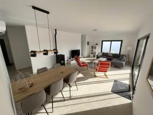 Χώρος καθιστικού στο Casa Felino