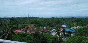 a view of a town with trees and houses at Marlene's Hilltop Villa in Cebu City
