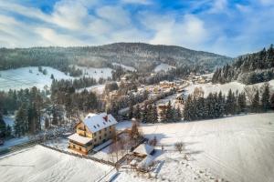 Pensjonat OdNova durante el invierno