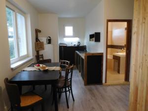 Kuchyň nebo kuchyňský kout v ubytování Apartman HF + 10 fotografií