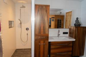 A bathroom at Stoabergblick