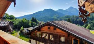 Nespecifikovaný výhled na hory nebo výhled na hory při pohledu z bed and breakfast