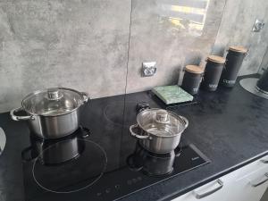 Kuchyňa alebo kuchynka v ubytovaní Apartament Nova przy S3